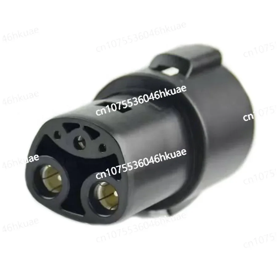 J1772 To Charger Adapter 60Amp 250V Type 1 Compatible with SAE J1772 Portable Adapter for Electric Vehicle Car Charger