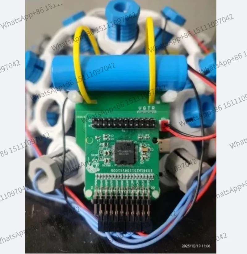 Fully compatible with cyton+daisy brain-computer interface development board