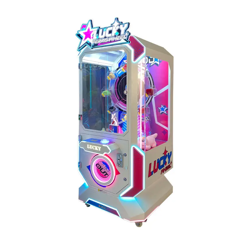 Lucky Star Ferris Wheel Luxury Coin Operated Commercial Amusement Park Gift Vending Machine Rotating Prize Game Equipment