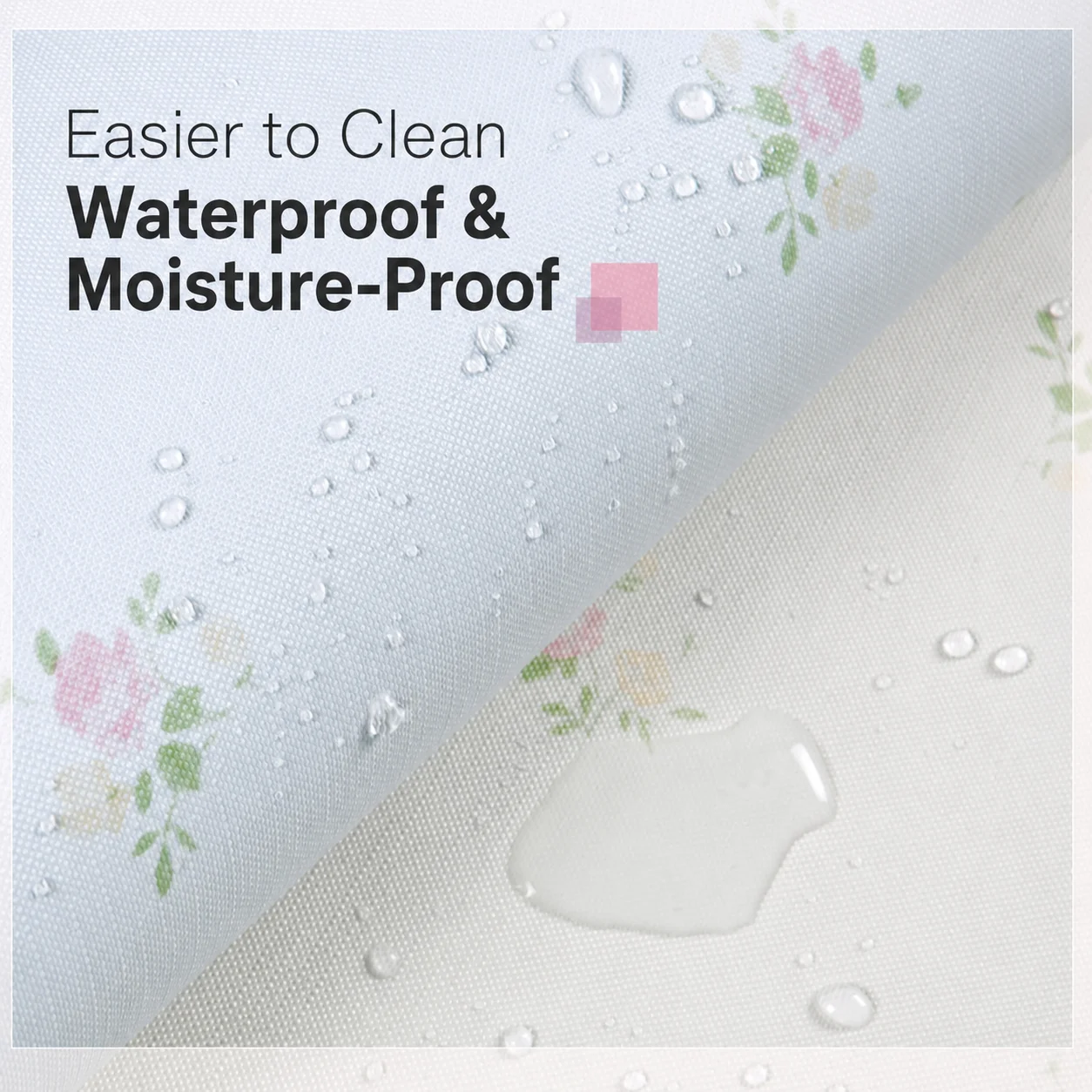 Pastoral Wallpaper Oil-Proof Floral Wall Sticker Waterproof Wallpaper Moisture-Proof Self-Adhesive Wallpaper For Bedroom Balcony