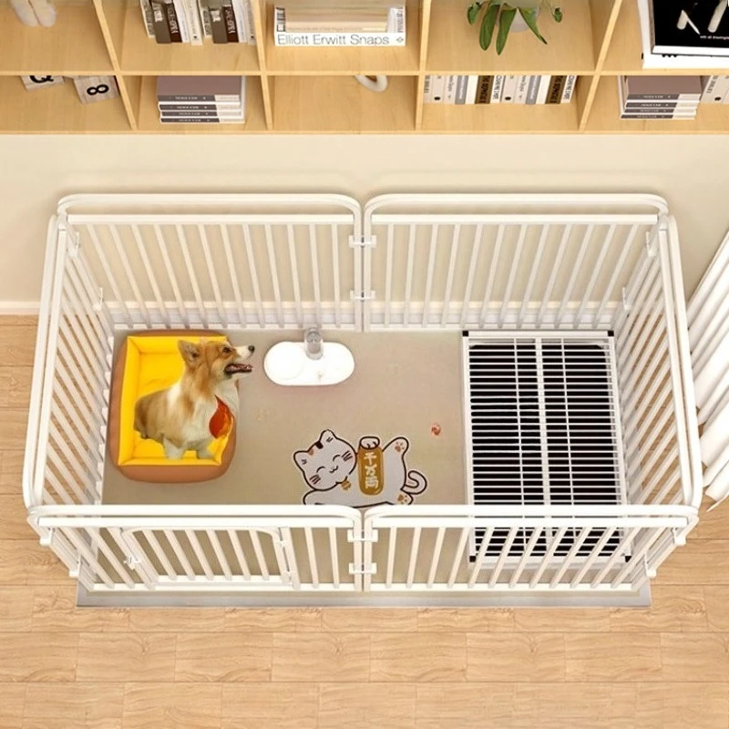Indoor Playpen Dog Fence Supplies Balcony Extendable Dog Fence Accessories Modular Equipment Rejas Para Mascotas Pet Supplies