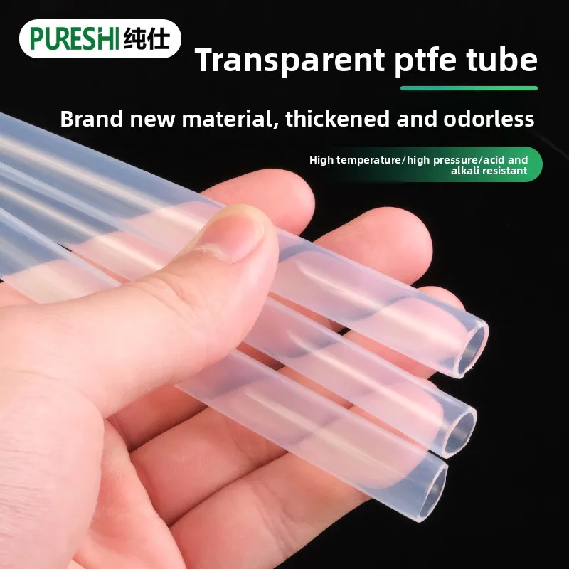 

High Temperature Resistant PTFE Tube F46 PFA FEP Tube Acid Alkali Resistant Transparent Tube
