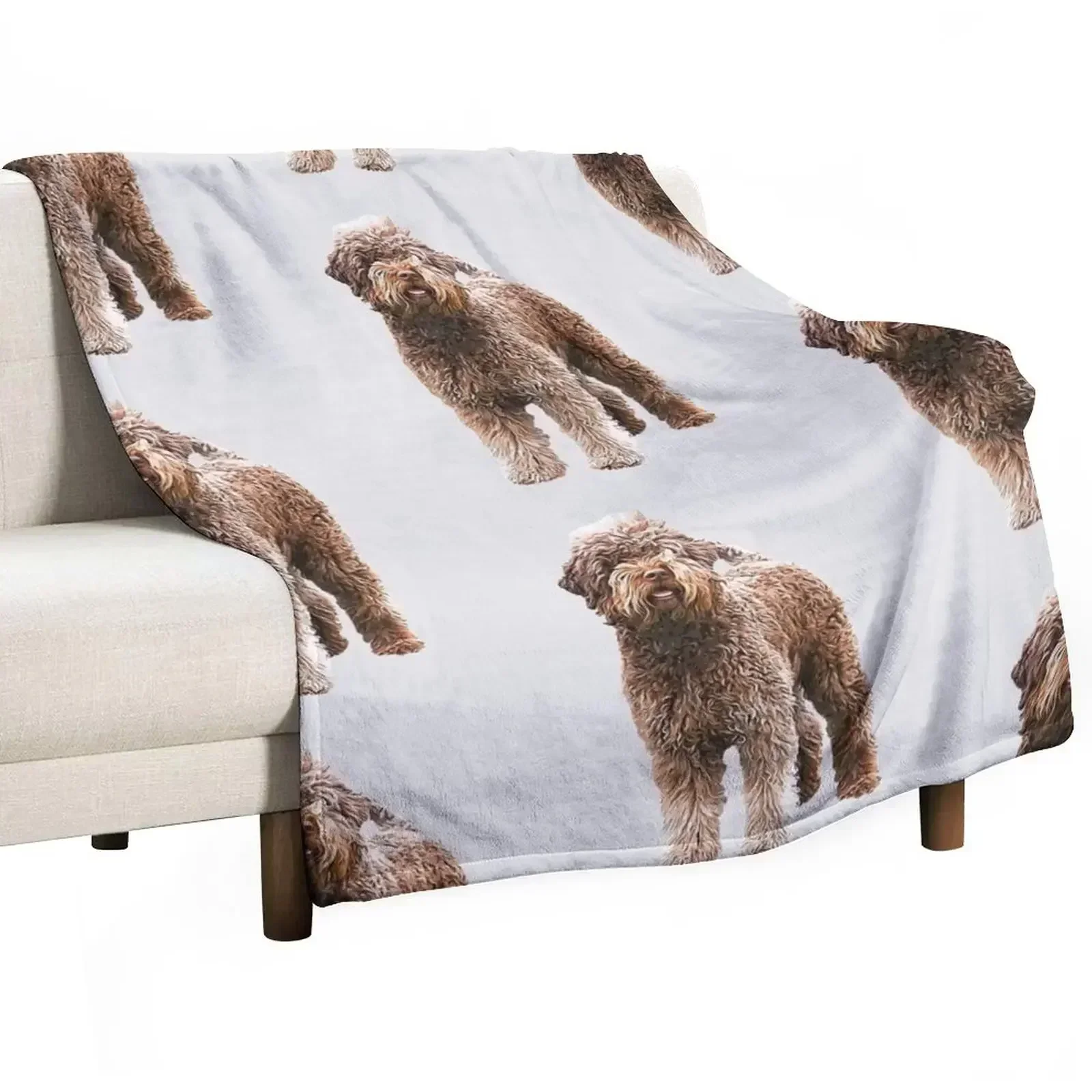 Lagotto Romagnolo - Italian Water Dog Throw Blanket Sleeping Bag Bed Fashionable Softest Blankets