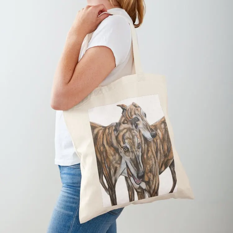 

GREYHOUND - GALGO ART Tote Bag custom fabric bag tote bag men's eco pack tote
