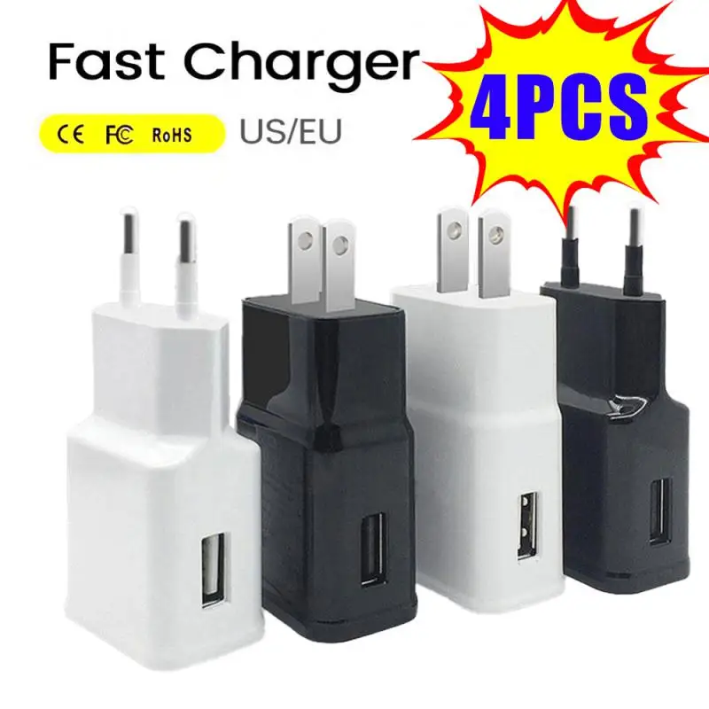 Universal Travel Adapter Wall Mobile Phone Charger EU US Plug Mobile Phone Charger For phones tablet computers USB Charger