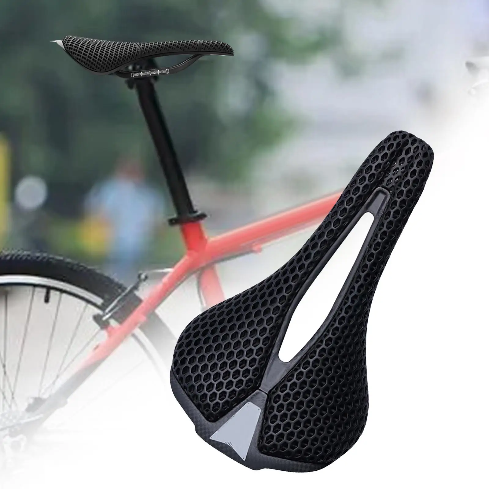 

3D Printed Bicycle Saddle Easy Installation Multiuse Bike Seat for Road Bike