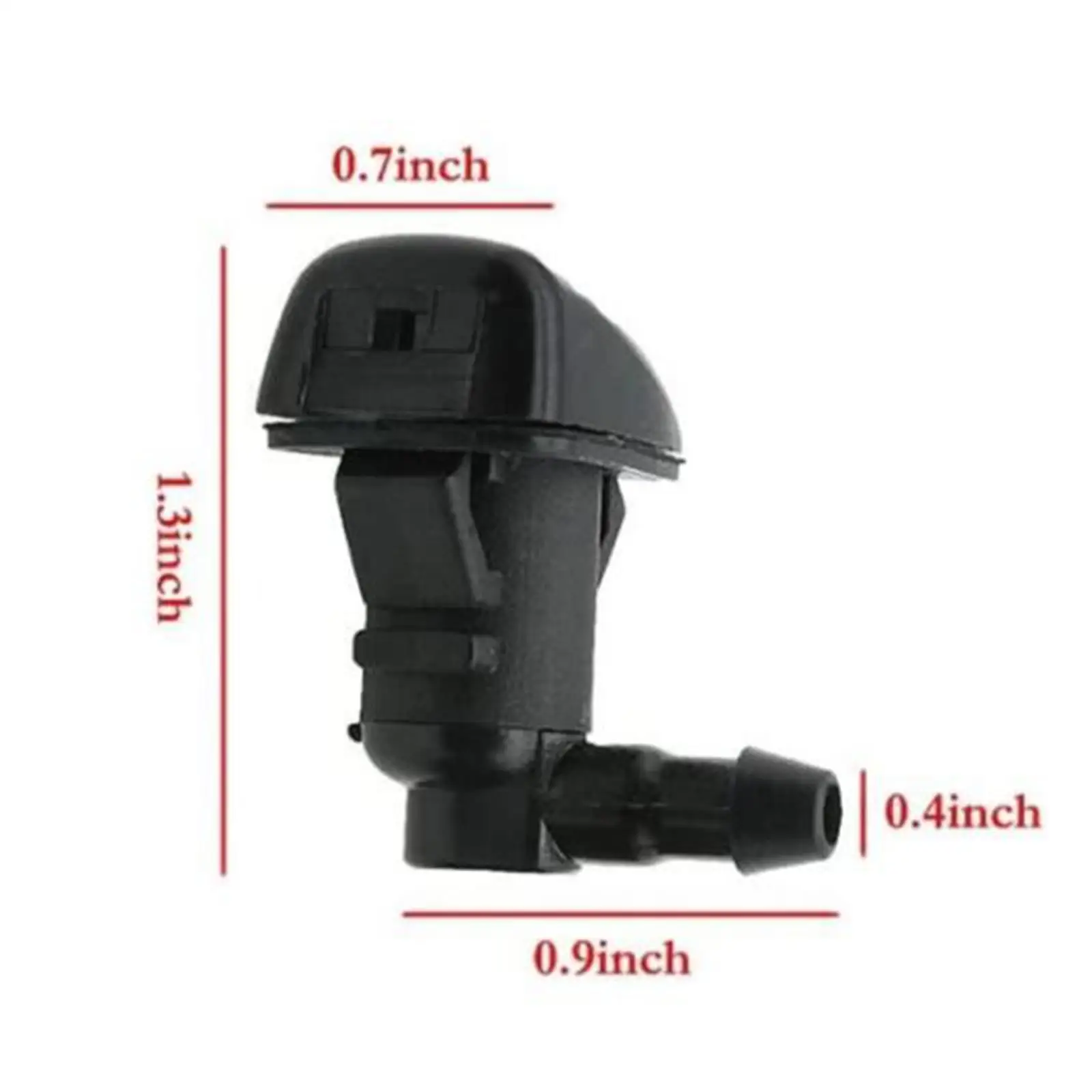 2 szt. Dysze spryskiwaczy szyby przedniej 5182327-Aa 8E5Z-17603-A Zamiennik Premium Wytrzymały do Dodge 2011-2017