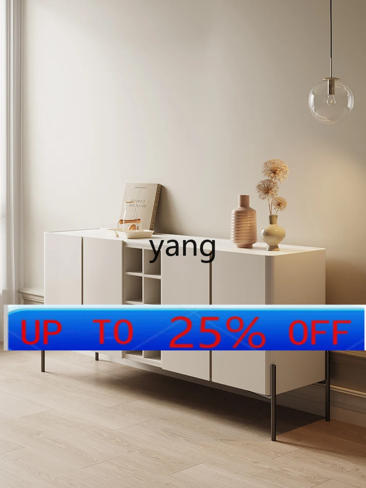 

LMM современный простой боковой шкаф кремовый ветровой шкафчик для хранения легкий роскошный большой боковой шкаф для квартиры