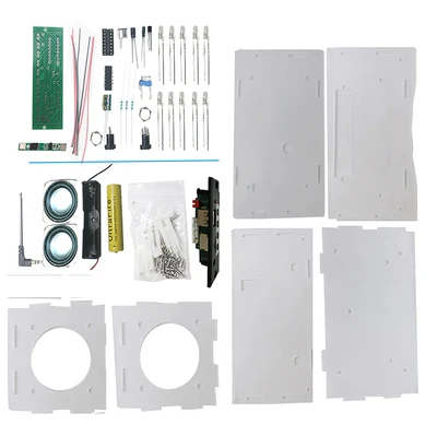 Bluetooth speaker kit rechargeable electronic DIY production and assembly parts with radio amplifier audio diy kit