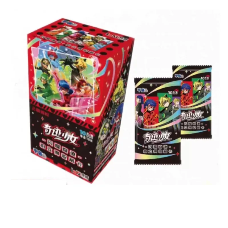 Miraculous Ladybug Shining Miracle Polaroid Collectible Card Set Iconic Characters Perfect Trading Toy