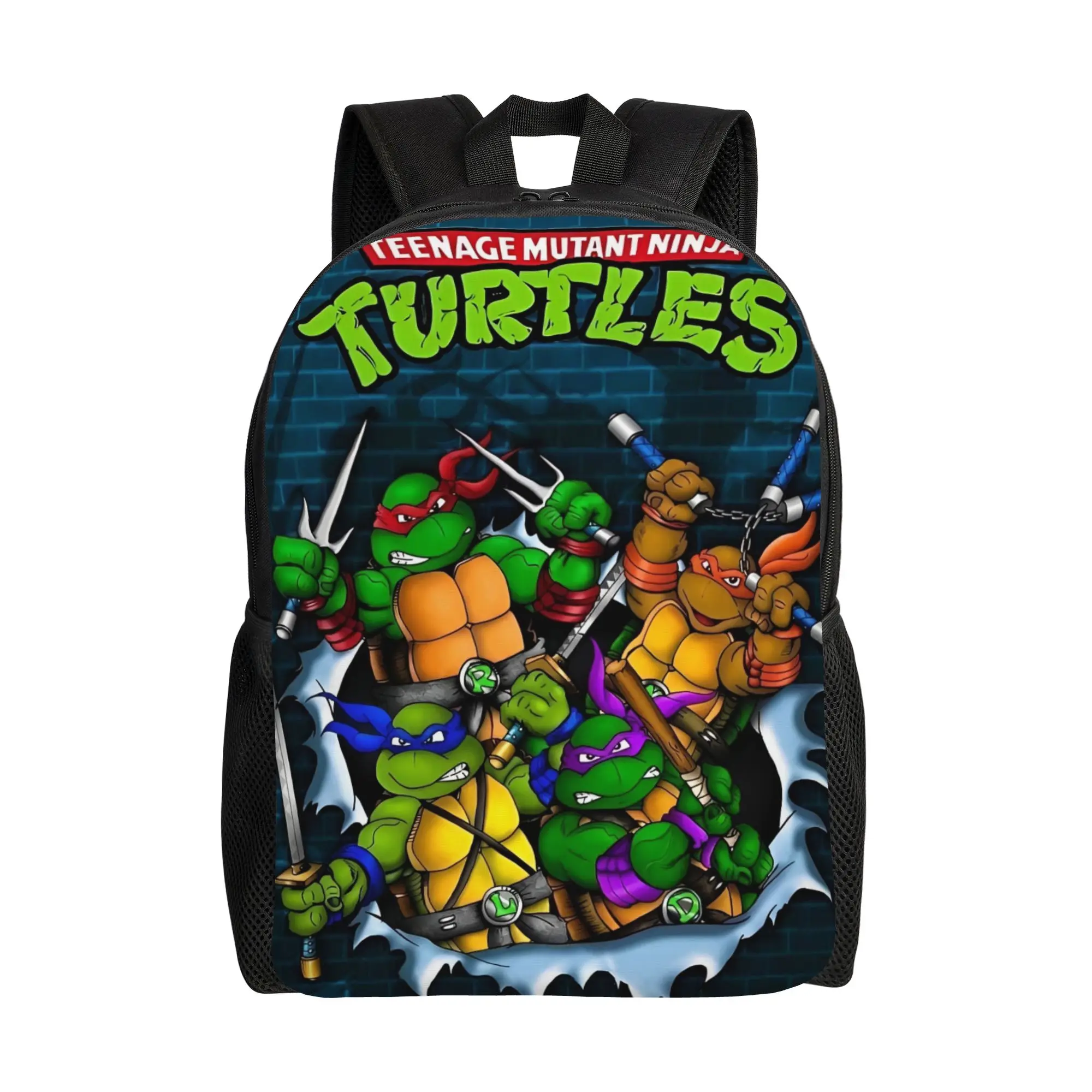

Классический рюкзак TMNT, спортивный рюкзак для работы и учебы в старшей школе, для мужчин и женщин, холщовые сумки для ноутбуков и компьютеров