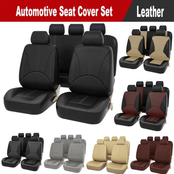2/5 seats leather car seat covers for Nissan Pathfinder Versa GTR 350Z Sunny Teana Qashqai Trail Murano Maxima car accessories