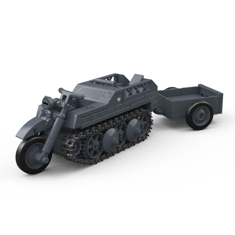 Military Army Soldiers World War SWAT Police Armored Vehicle Building Blocks Bricks Children\'s DIY Toys Gift