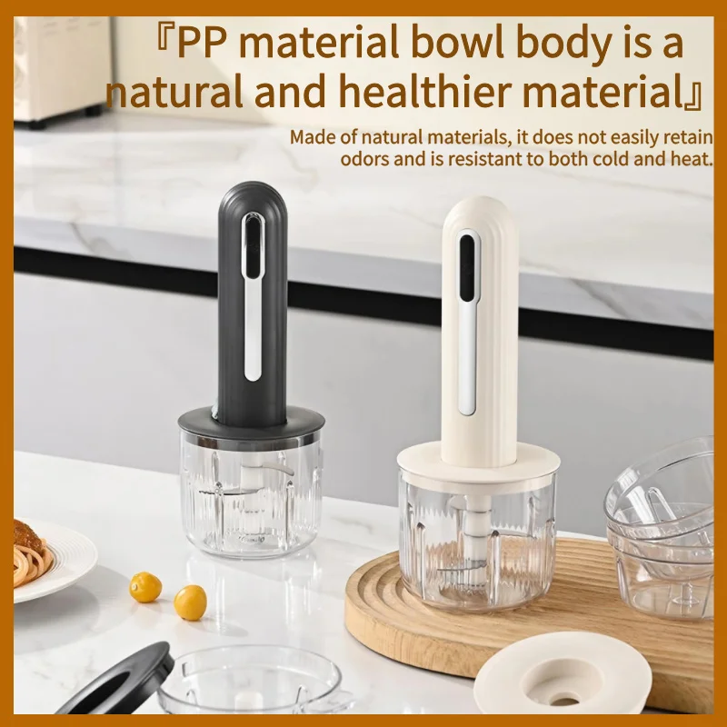 

Wireless Electric Meat Grinder Stainless Steel Food Processor Chopper Multifunctional Blender for Garlic Vegetable Baby Food