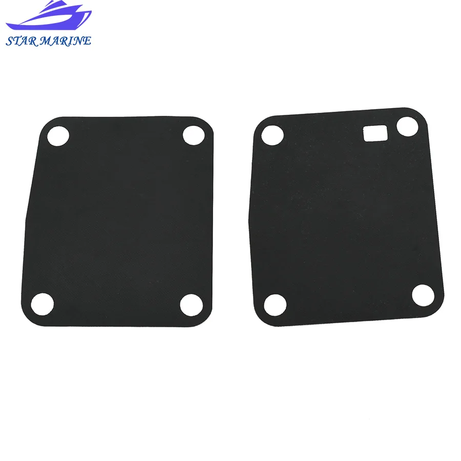 DIAPHRAGM（2 tablets）For Yamaha Outboard 8HP 9.9HP 15HP 6G1-24411-00 63V-24411-00 6G1-24411 63V-24411 boat engine parts