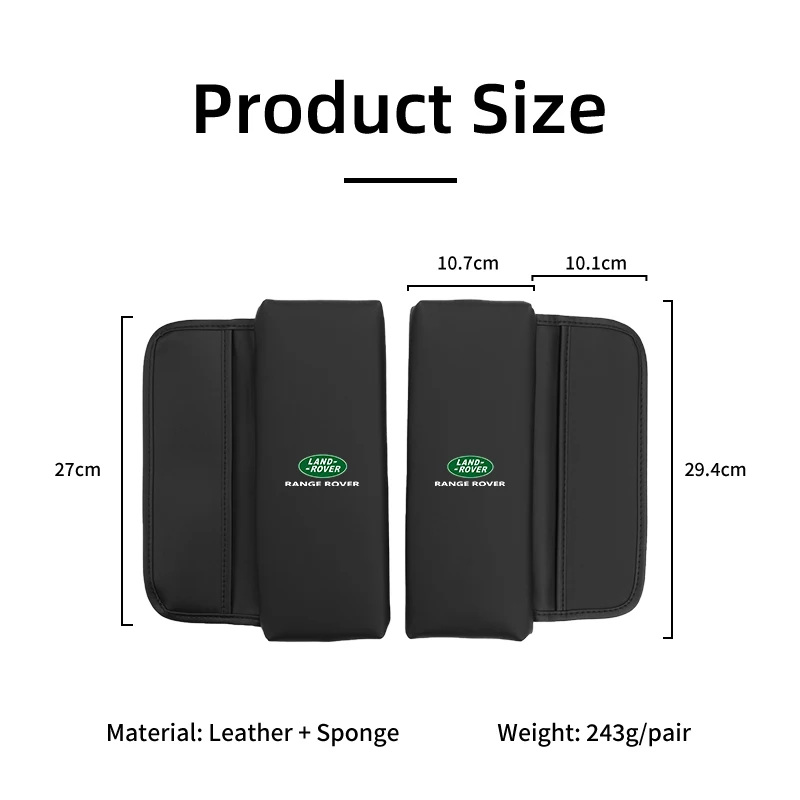 Car Armrest Storage Booster Cushion Console Dual Opening Armrest Pad For Land Rover Freelander L2 LF Range Rover Evoque 3 4 Disc