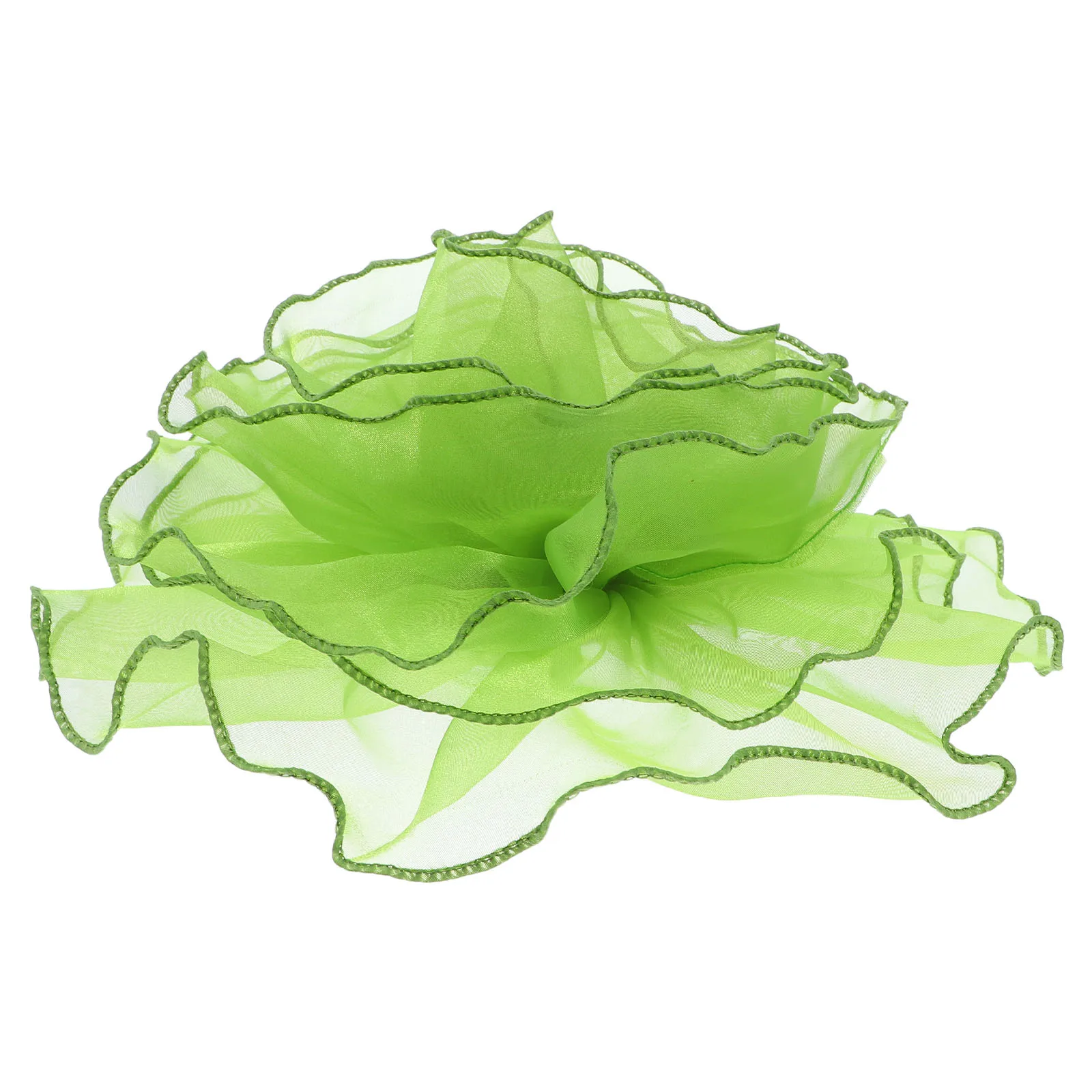

Flower Brooch Extra Large Pin Decorative Fashion Accessories Wedding Embroidered Fabric Brooches Organza Miss