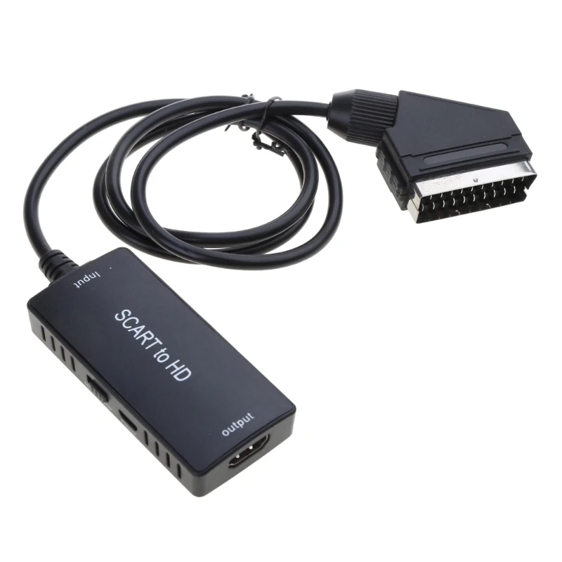 

720P 1080P Input To SCART Output Video Converter Adapter