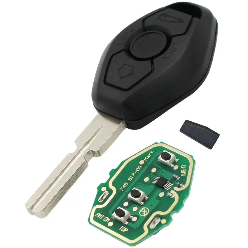 315/433Mhz EWS System Remote Key For BMW EWS X3 X5 Z3 Z4 320 325 530 520 525 530  E38 E39 E46 HU92/HU58