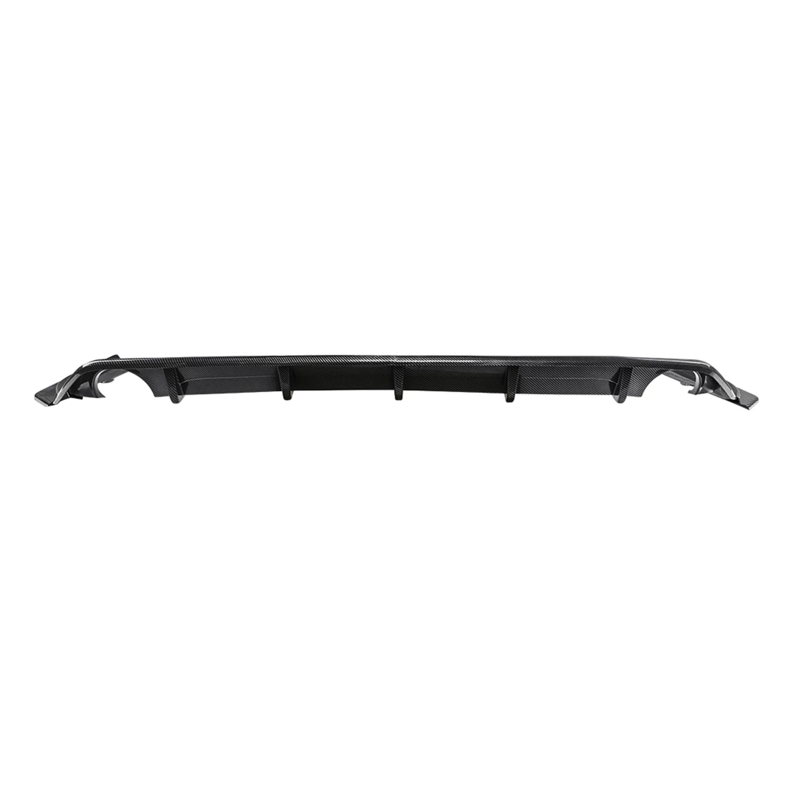 For BMW 3 Series G20 G21 2019-2022 Standard Version Rear Bumper Diffuser Lip Carbon Fiber Look/Gloss Black Boot Splitter Spoiler