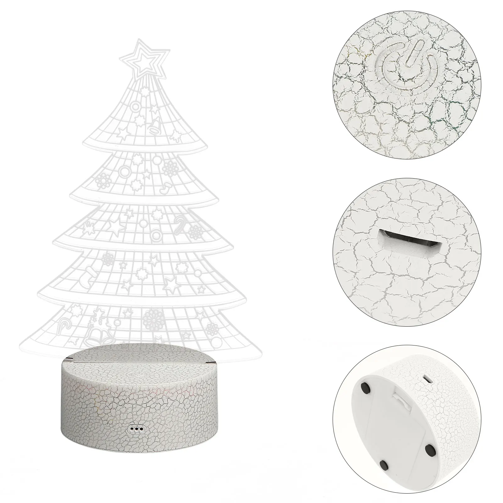 

Props LED Night Light Christmas Electronic Component Daily Decorations