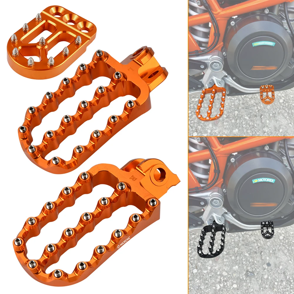 For 2019-2025 KTM 690 SMC R Foot Brake Pedal Lever Tip Extension/Motorcycle Footpeg Large Footrests for KTM 690 Enduro R 08-2025