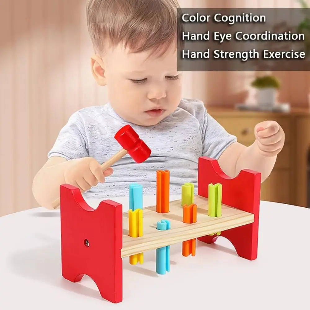 

Simulation Mallet Hammering Pounding Toy Pounding Toy Sensory Toddler Hammer Nails Toys Learning Educational Game