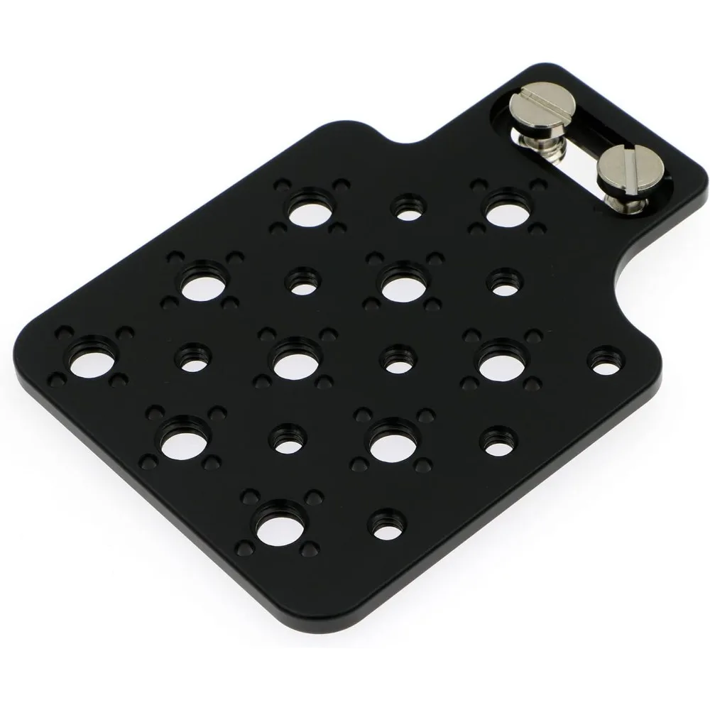 

Alvins Universal Camera Cheese Plate Mounting Plate for Rony ARRI Alexa Mini LF RED Wireless Receiver with 3/8" 1/4" Thread