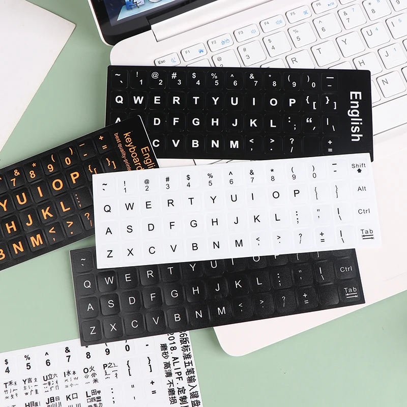 PC Desktop Keyboard Matte Sticker Correction Key Change Stickers Full Keyboard Waterproof Keyboard Protector Stickers