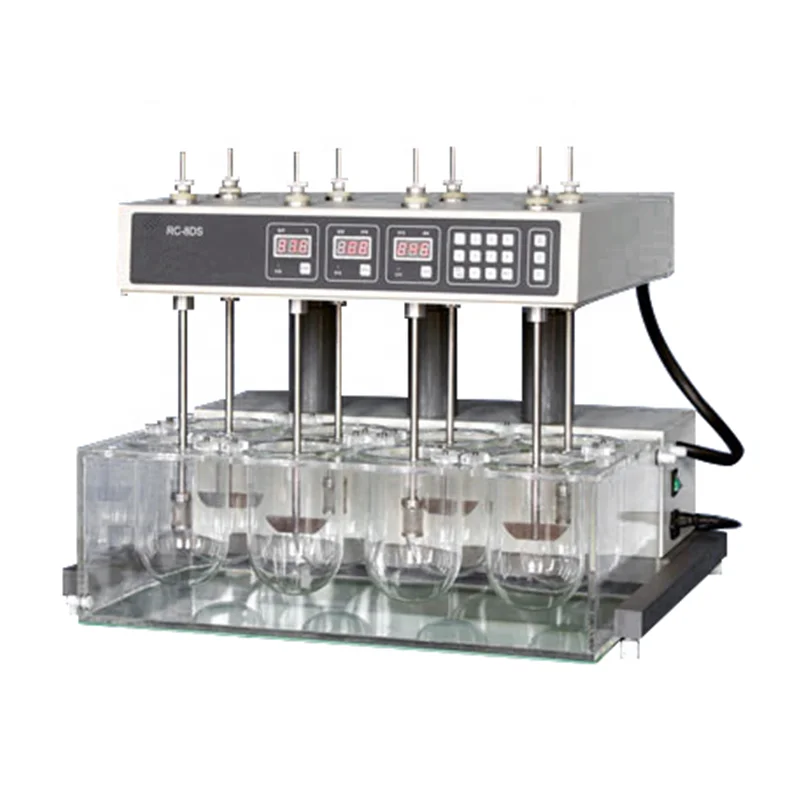 RC-8DS automatic dissolution tester apparatus with eight poles