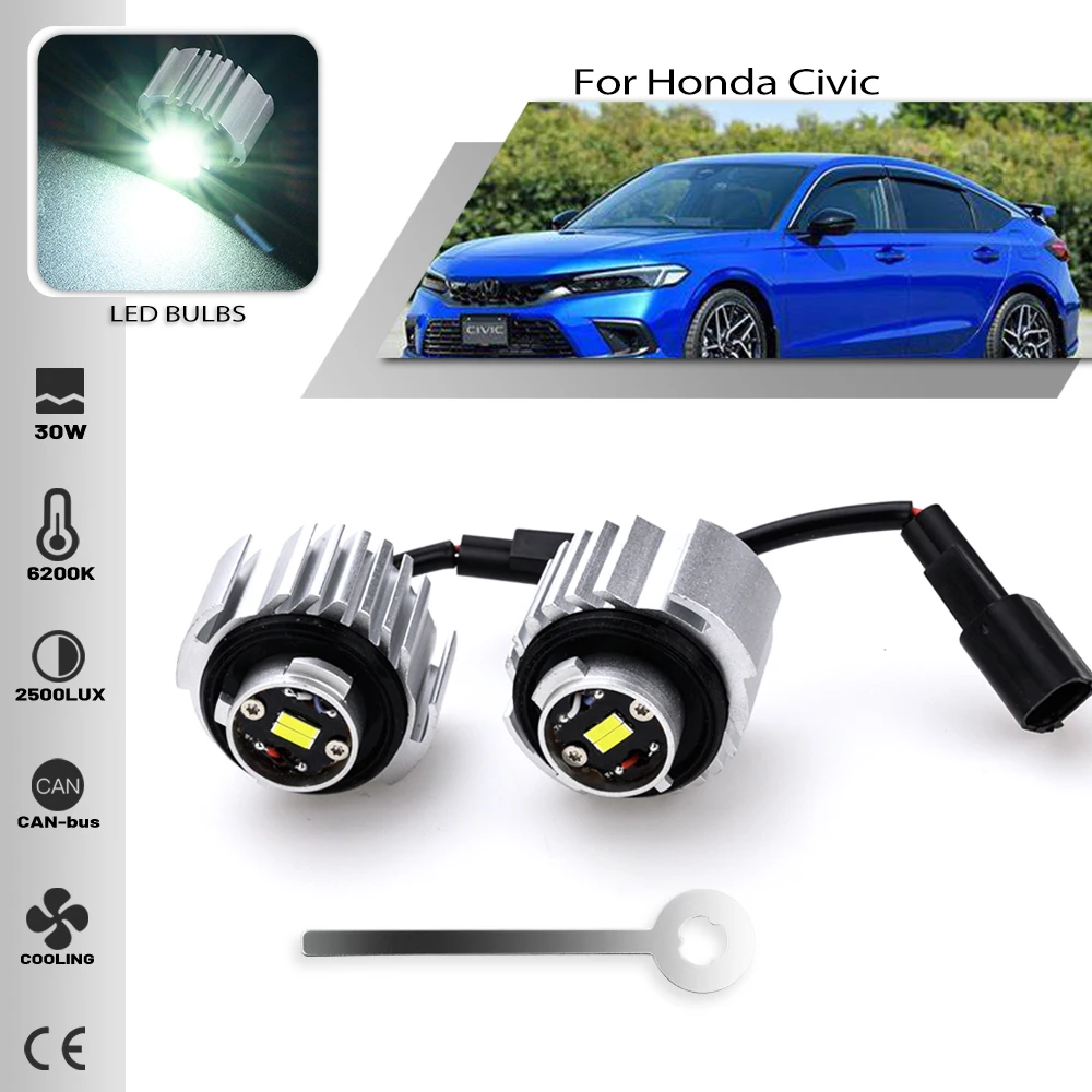 

2 шт., передняя противотуманная лампа для Honda Civic Jazz