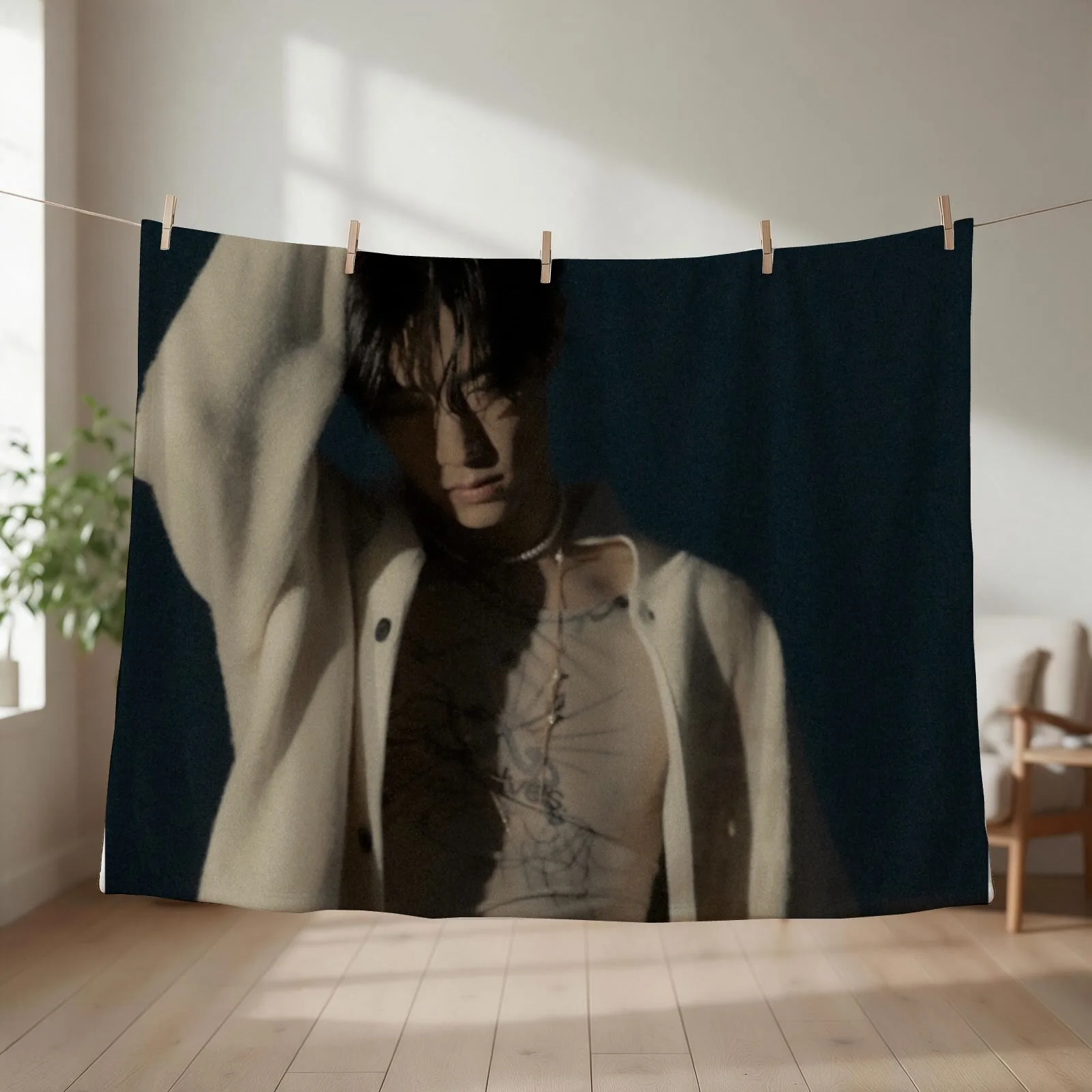 MARK TUAN - The Other Side Throw Blanket sofa bed Sofa Throw Extra Large Throw Blankets For Bed Blankets