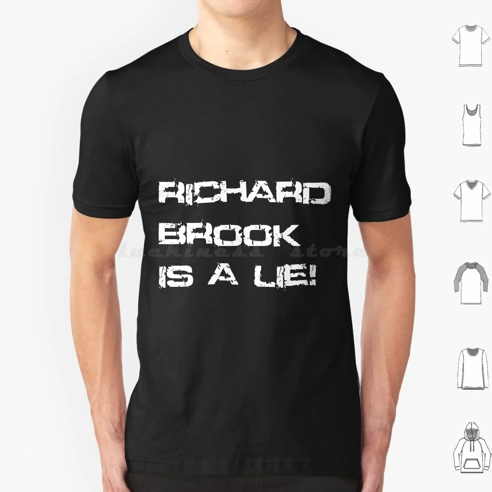 Richard Brook es una mentira (negro) camiseta hombres mujeres niños 6xl Richard Brook Lie Sherlock