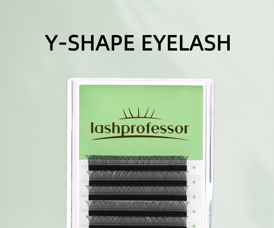 YY-förmige 3D-W-Wimpernverlängerungen, handgewebt, weich, leicht, natürliche Wimpern, vorgefertigte Volumen-Wimpern, Make-up, anfängerfreundlich – Detail 2