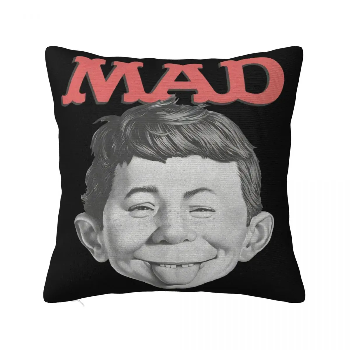 Alfred E Neuman Mad Vintage Premium Mens Womens Sizes Cool Surprise Youth Street Style Top Pillow Case