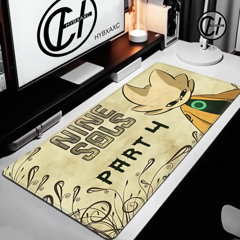 Game N-ine S-ols Mouse Pad Non-slip Rubber Computer Mat Gamer Balance Decoracion Deskmat Laptop