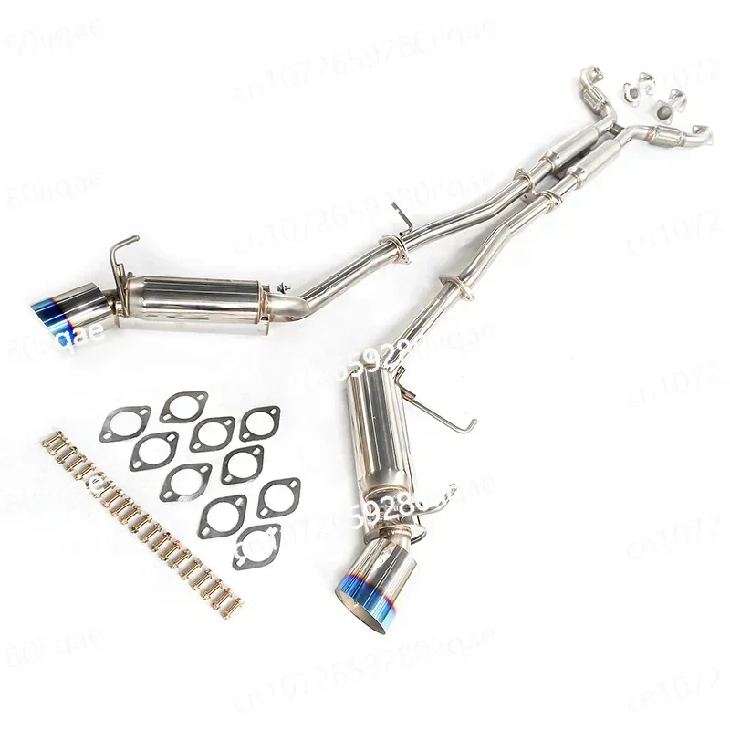 

Выхлопная система с двойным выжженным наконечником 4,5 дюйма для Nissan 350Z Z33 V35 2003-2009 98654789235