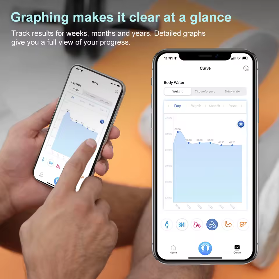 INSMART 체중계 앱 연동