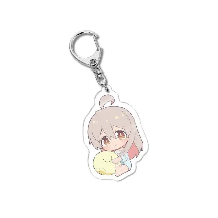 Q Version Acrylic Anime Onimai I'm Now Your Sister Keychain Mahiro Oyama Hozuki Kaede Figures Key Chain for Friends Gift