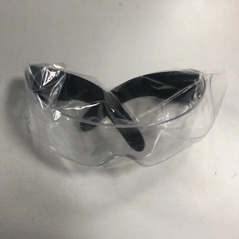 Coole leuchtende LED-Brille, blinkende Partybrille, futuristische transparente LED-Brille für Nachtclub, DJ, Tanzparty-Dekoration – Detail 7