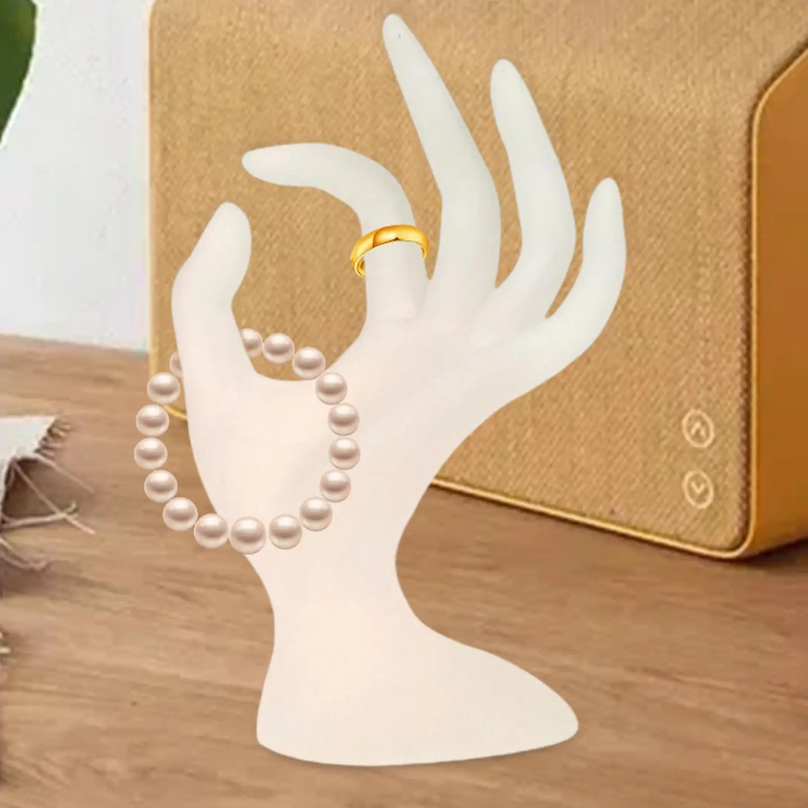 Novelty Hand Jewelry Display Holder Shaped Finger Rings Necklace Stand Support Bracelet Holder Jewelry Organizer