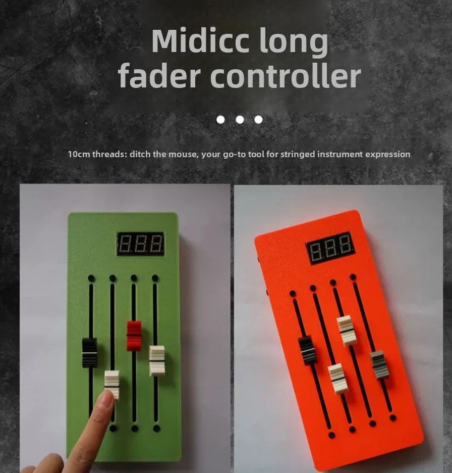 4-Track MIDI CC Controller  Host Fader Envelope Drawing Expression Control for Studio