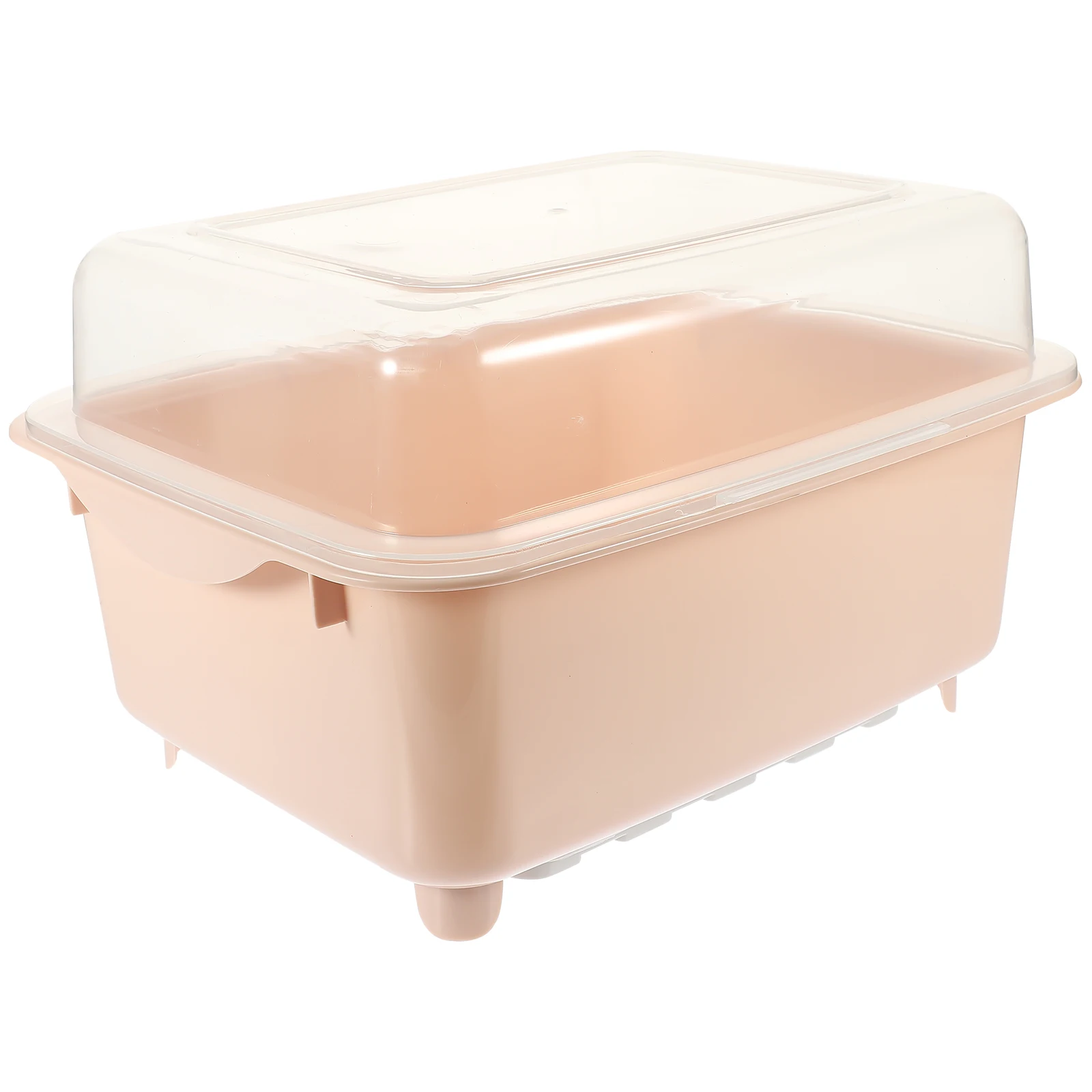 

1pc Tableware Drainer Box Kitchen Storage Bowl Drain Case Cutlery Rack Water Draining Eco-Friendly Pp Material Keep Dry Hygienic