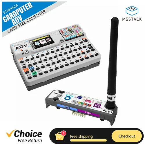M5Stack Cardputer Adv Computadora programable StampS3A Controlador IoT Tarjeta de teclado de 56 teclas Kit de desarrollo de microcontrolles