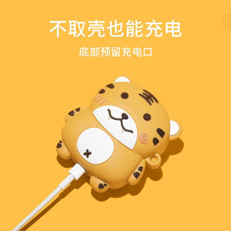 Disney Cute Cartoon Funny Tiger Silicone Earphone Case For Airpods 1 2 Protective Shell Cover For Airpods 3 Case For Airpods Pro