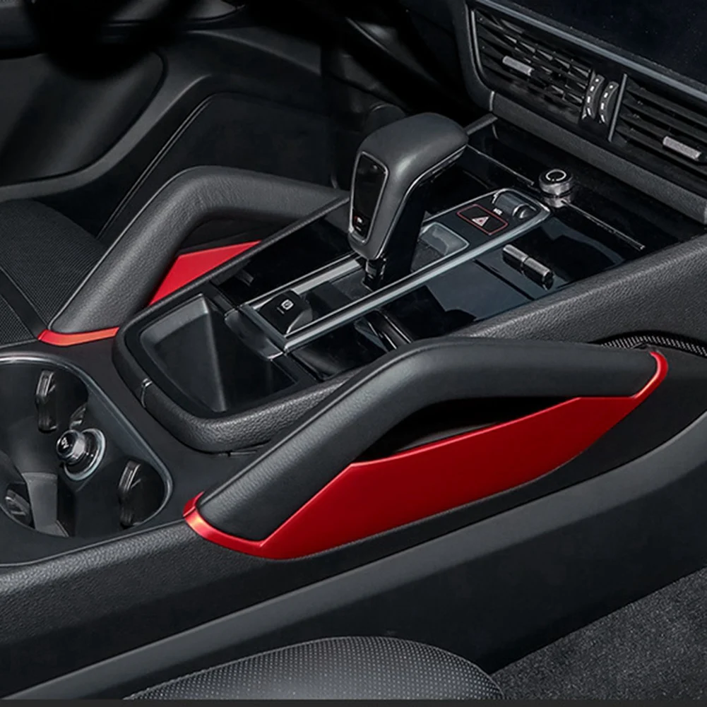 

Для Porsche Cayenne 2018-2024 подлокотник центрального управления, ящик для хранения, аксессуары для внутренней модификации