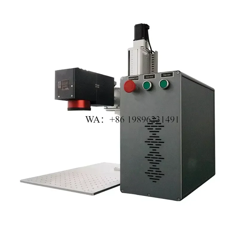 Wmwmnu for JPT MOPA 3D Fiber Marking 60W 100W Portable Desktop Engraver for Jewelry Metal