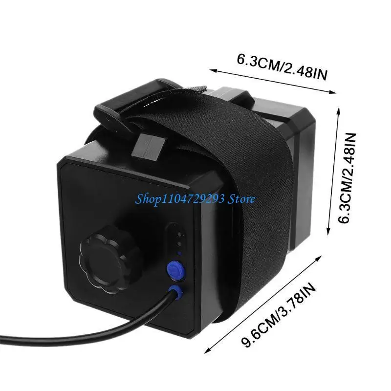 

Y2GD 12V Waterproof Battery for Case Box with USB Support 3x 18650 26650