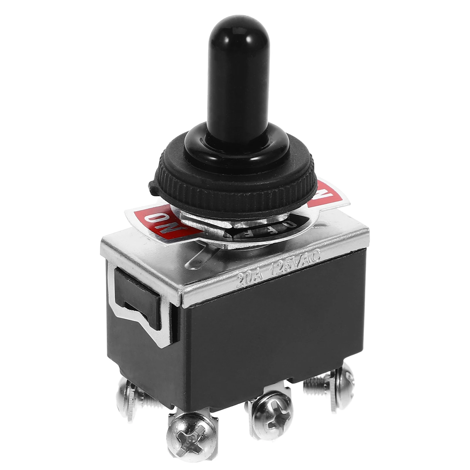

203A Waterproof Cap Switch Outdoor Three Position Toggle Heavy Duty Rocker DPDT On Switches Relay Balance