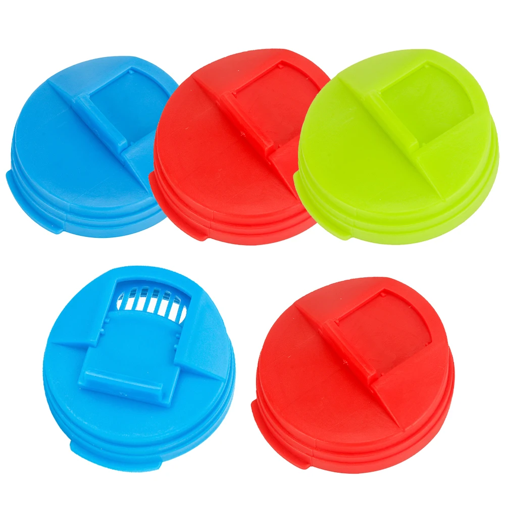 

5Pcs Beverage Can Sealed Lid Spill-Proof Durable Strong Seal Easy Install Cost-Effective Can Covers for Beer Spill-Proof Lid